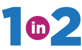 1 in 2