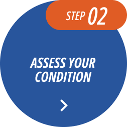 assess your condition step 2 hover