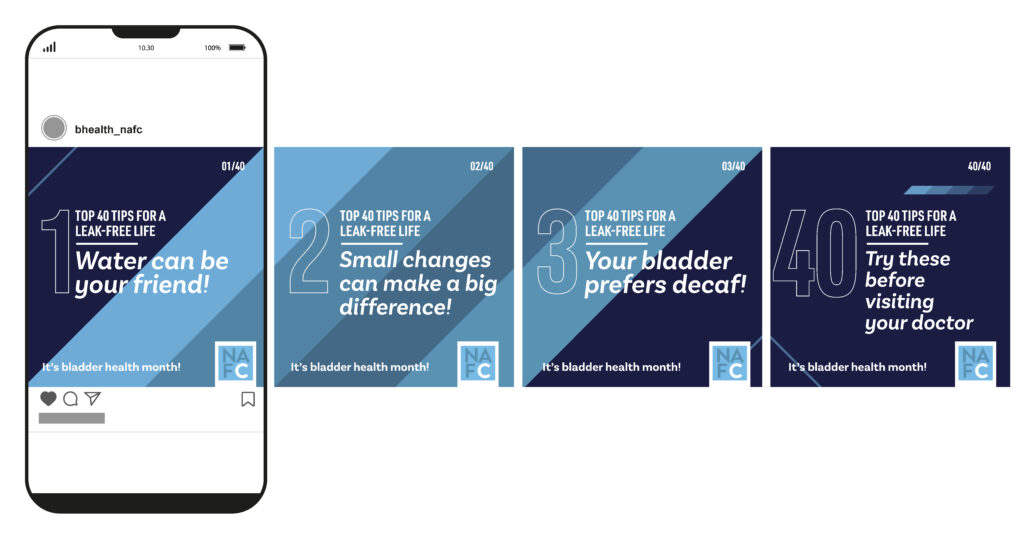 Bladder Health Awareness Image.