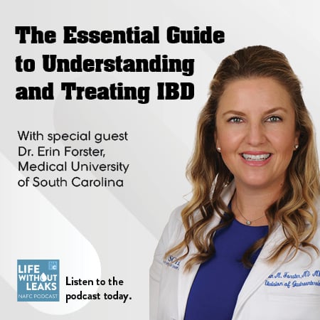 Dr. Erin Forster Podcast the essential guide to understanding and treating ibd.