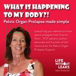 Sherrie Palm podcast - pelvic organ prolapse made simple.