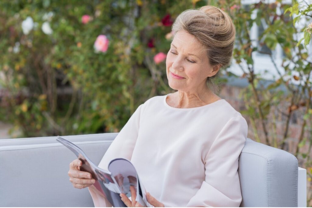 Tillacare Blog Woman Reading.