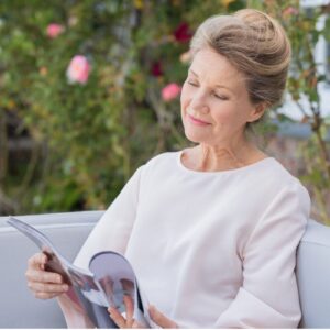 Tillacare Blog Woman Reading.