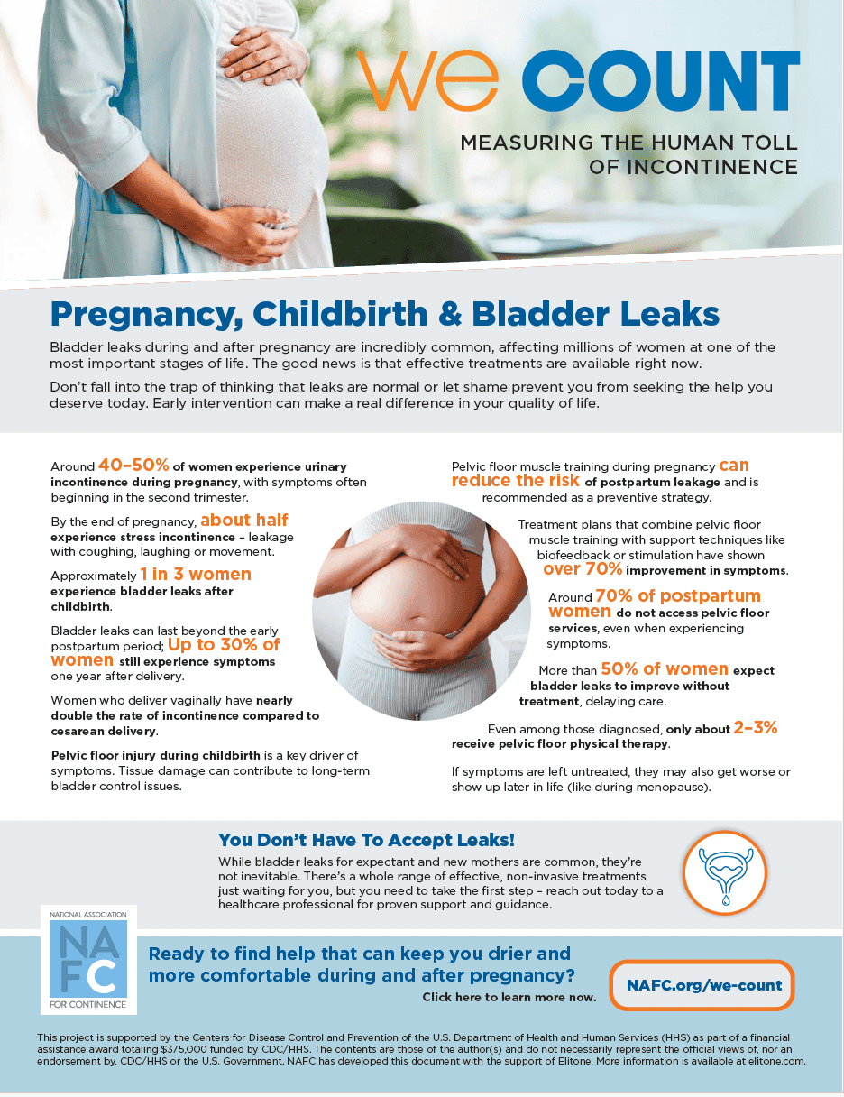 We Count - Urinary Incontinence Facts - National Association For Continence